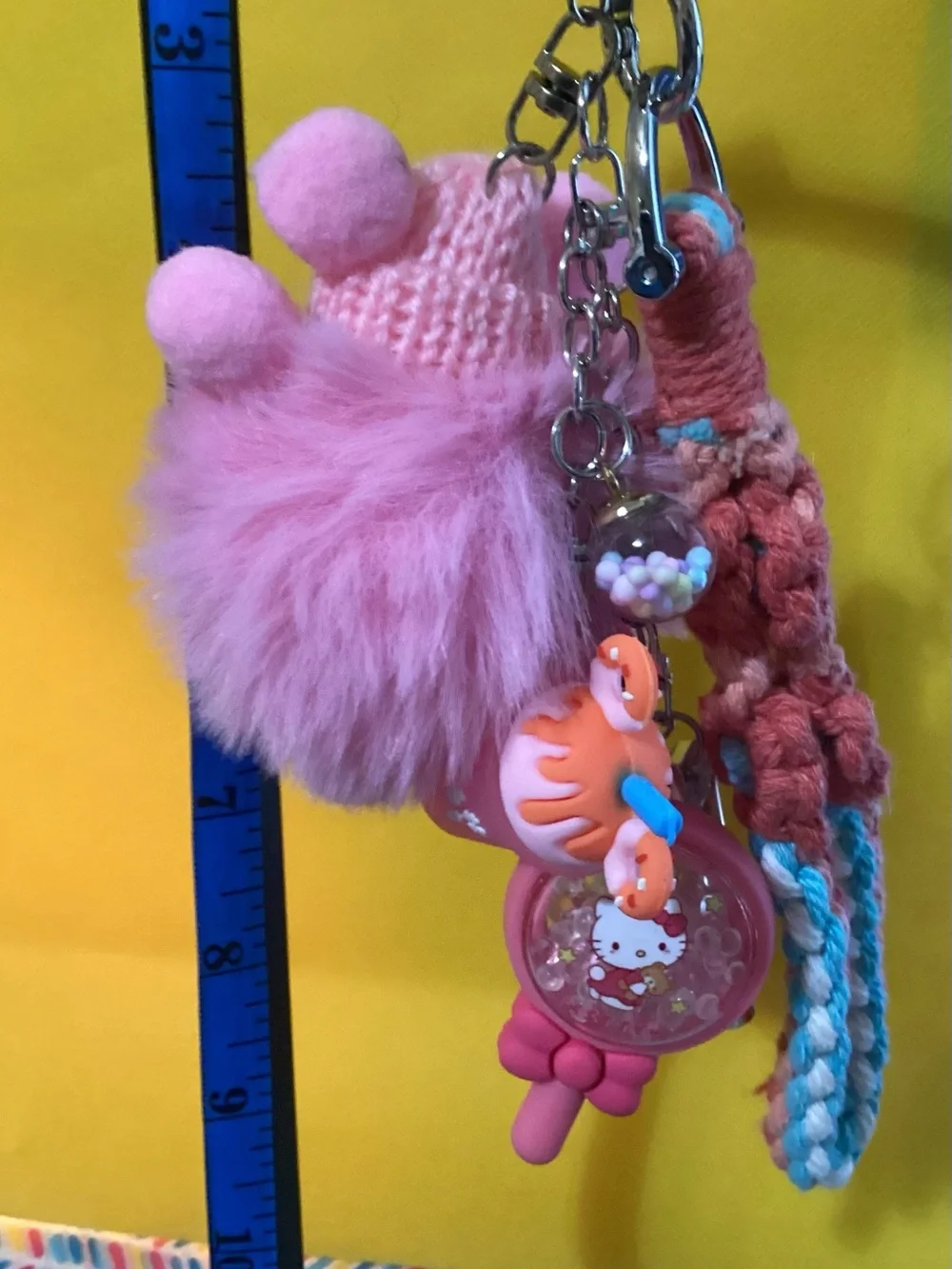 NWOT - Backpack Charms ! LED Flashlight included!! Pnk Fuz/HK